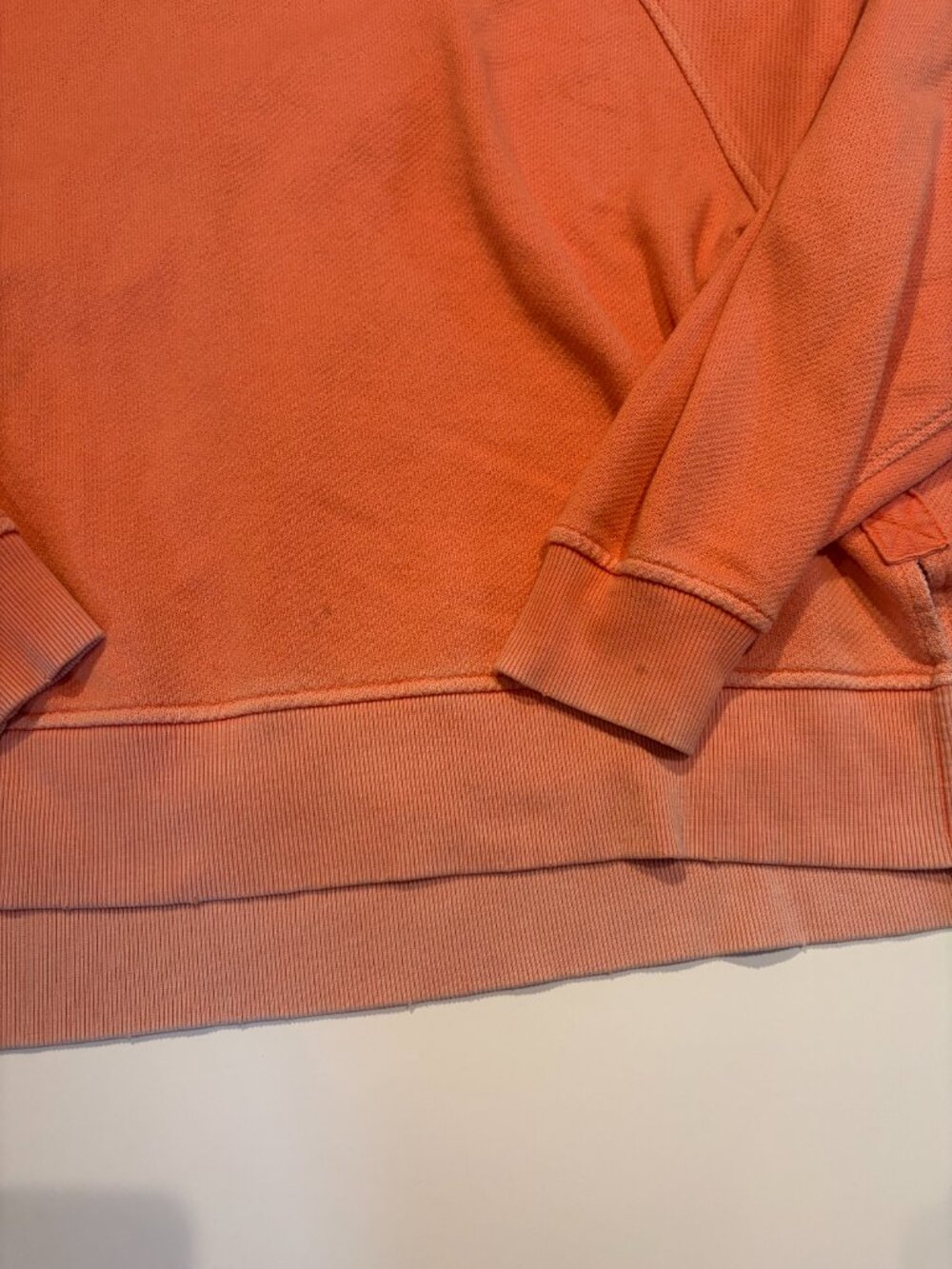 Aerie Coral Oversized Crewneck Sweatshirt Women's Small - Picture 4 of 4